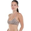 image:imageBody Glove Womens Alani Strappy Back Bikini Top SwimsuitPrimal Leopard Print