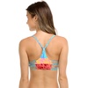 image:imageBody Glove Womens Alani Strappy Back Bikini Top SwimsuitShadow Tropical
