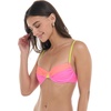 image:imageBody Glove Womens Alice Underwire Bikini Top with Sashtie BackNeon Color Block