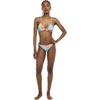 image:imageBody Glove Womens Kenna Adjustatble Triangle Slider Bikini Top Swimsuit with 2Way BackFloret Floral