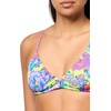 image:imageBody Glove Womens Kenna Adjustatble Triangle Slider Bikini Top Swimsuit with 2Way BackRomy Floral