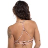 image:imageBody Glove Womens Ruth Fixed Triangle Bikini Top Swimsuit with Adjustable Tie Back DetailMademoiselle Floral