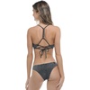 image:imageBody Glove Womens Ruth Fixed Triangle Bikini Top Swimsuit with Adjustable Tie Back DetailStardust Sparkle