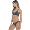 image:imageBody Glove Womens Ruth Fixed Triangle Bikini Top Swimsuit with Adjustable Tie Back DetailStardust Sparkle