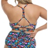 image:imageBody Glove Womens Ruth Fixed Triangle Bikini Top Swimsuit with Adjustable Tie Back DetailVivid Fields Floral Print