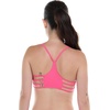 image:imageBody Glove Womens Smoothies Alani Solid Strappy Back Bikini Top SwimsuitBubble Gum