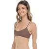 image:imageBody Glove Womens Smoothies Alani Solid Strappy Back Bikini Top SwimsuitLatte