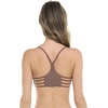 image:imageBody Glove Womens Smoothies Alani Solid Strappy Back Bikini Top SwimsuitLatte