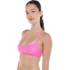 image:imageBody Glove Womens Smoothies Alani Solid Strappy Back Bikini Top SwimsuitSugar Plum