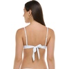 image:imageBody Glove Womens Smoothies Alice Solid Underwire Bikini Top with Sashtie BackApricot