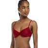 image:imageBody Glove Womens Smoothies Alice Solid Underwire Bikini Top with Sashtie BackCranberry