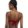 image:imageBody Glove Womens Smoothies Alice Solid Underwire Bikini Top with Sashtie BackCranberry