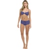 image:imageBody Glove Womens Smoothies Alice Solid Underwire Bikini Top with Sashtie BackIris Blue