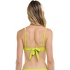 image:imageBody Glove Womens Smoothies Alice Solid Underwire Bikini Top with Sashtie BackKey Lime