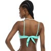 image:imageBody Glove Womens Smoothies Alice Solid Underwire Bikini Top with Sashtie BackSea Mist