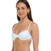 image:imageBody Glove Womens Smoothies Alice Solid Underwire Bikini Top with Sashtie BackWhite Snow