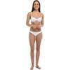 image:imageBody Glove Womens Smoothies Alice Solid Underwire Bikini Top with Sashtie BackWhite Snow