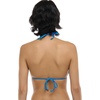 image:imageBody Glove Womens Smoothies DITA Solid Slider Triangle Bikini Top SwimsuitBlue Wave