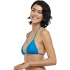 image:imageBody Glove Womens Smoothies DITA Solid Slider Triangle Bikini Top SwimsuitBlue Wave