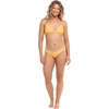 image:imageBody Glove Womens Smoothies DITA Solid Slider Triangle Bikini Top SwimsuitCanary