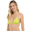 image:imageBody Glove Womens Smoothies DITA Solid Slider Triangle Bikini Top SwimsuitKey Lime
