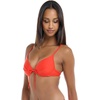 image:imageBody Glove Womens Smoothies Greta Solid Molded Cup Underwire Push Up Bikini TopPoppy Red
