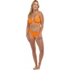 image:imageBody Glove Womens Solo Underwire Bikini Top Swimsuit with Adjustable 2Way Back DetailComo Textured Orange