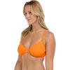 image:imageBody Glove Womens Solo Underwire Bikini Top Swimsuit with Adjustable 2Way Back DetailComo Textured Orange