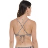 image:imageBody Glove Womens Solo Underwire Bikini Top Swimsuit with Adjustable 2Way Back DetailPrimal Leopard Print