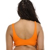 image:imageBody Glove Womens Standard Maxim Crop Bikini Top SwimsuitComo Textured Orange