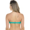 image:imageBody Glove Womens Standard Maxim Crop Bikini Top SwimsuitTurquiose Ibiza Rib