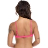 image:imageBody Glove Womens Standard Smoothies Greta Solid Molded Cup Underwire Push Up Bikini Top SwimsuitBubble Gum