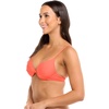 image:imageBody Glove Womens Standard Smoothies Greta Solid Molded Cup Underwire Push Up Bikini TopSunset