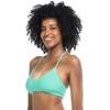 image:imageSmoothies Ruth Solid Fixed Triangle Bikini Top Swimsuit with Adjustable Tie Back DetailSea Mist