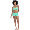 image:imageSmoothies Ruth Solid Fixed Triangle Bikini Top Swimsuit with Adjustable Tie Back DetailSea Mist