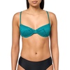 image:imageBody Glove Womens Alice Underwire Bikini Top with Sashtie BackLeafy Emerald