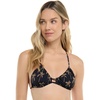 image:imageBody Glove Womens Kenna Adjustatble Triangle Slider Bikini Top Swimsuit with 2Way BackCayman Palm Print