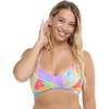 image:imageBody Glove Womens Ruth Fixed Triangle Bikini Top Swimsuit with Adjustable Tie Back DetailColorbox