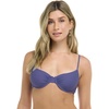 image:imageBody Glove Womens Smoothies Alice Solid Underwire Bikini Top with Sashtie BackIris Blue