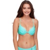 image:imageBody Glove Womens Standard Smoothies Greta Solid Molded Cup Underwire Push Up Bikini TopSea Mist