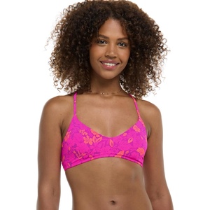 image:imageBody Glove Womens Alani Strappy Back Bikini Top SwimsuitPuako Hawaiin Floral