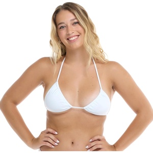 image:imageBody Glove Womens Smoothies DITA Solid Slider Triangle Bikini Top SwimsuitApricot