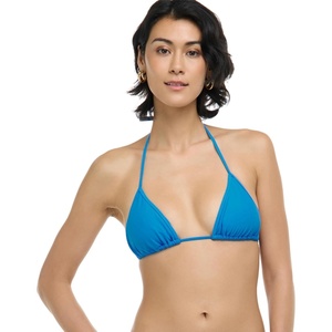 image:imageBody Glove Womens Smoothies DITA Solid Slider Triangle Bikini Top SwimsuitBlue Wave