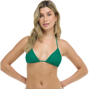 image:imageBody Glove Womens Smoothies DITA Solid Slider Triangle Bikini Top SwimsuitViridian Green