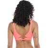 image:imageBody Glove Womens EDI Cup Bikini Top Swimsuit with Adjustable Laceup Back and Wide Underbust Band for SupportCoral