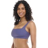 image:imageBody Glove Womens EDI Cup Bikini Top Swimsuit with Adjustable Laceup Back and Wide Underbust Band for SupportIris Blue