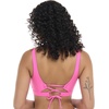 image:imageBody Glove Womens EDI Cup Bikini Top Swimsuit with Adjustable Laceup Back and Wide Underbust Band for SupportSugar Plum
