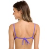 image:imageBody Glove Womens Evelyn Fixed Triangle Halter Bikini Top Swimsuit with 2Way BackBikini TopClearwater Ibiza Rib