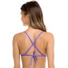 image:imageBody Glove Womens Evelyn Fixed Triangle Halter Bikini Top Swimsuit with 2Way BackBikini TopClearwater Ibiza Rib
