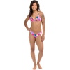 image:imageBody Glove Womens Evelyn Fixed Triangle Halter Bikini Top Swimsuit with 2Way BackBikini TopEthos